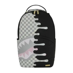 Mochila Cream Check Side Drip