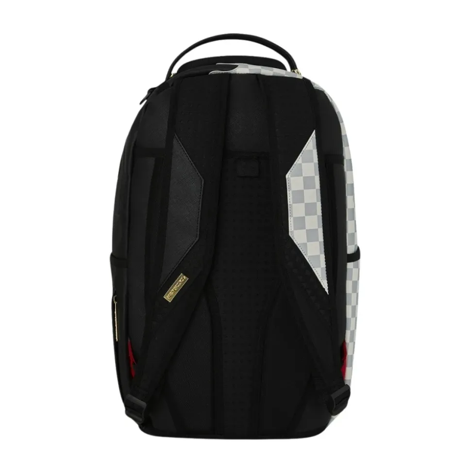 Mochila Cream Check Side Drip