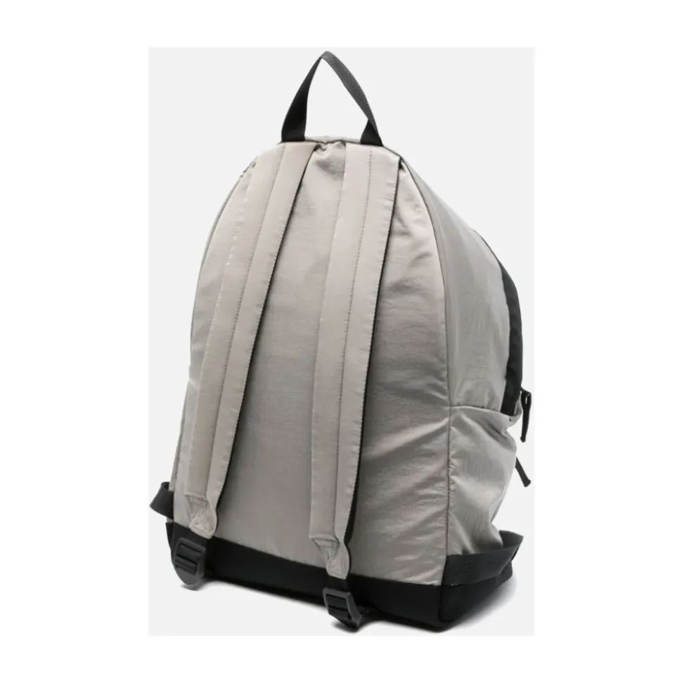 Mochila de nailon con logo bordado
