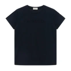 MONCLER KIDS Camisetas y Polos Negro