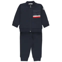 Mono de Bebé Azul con Parche Icónico