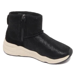 Moon Glitter Shearling Zapato Efecto Brillante