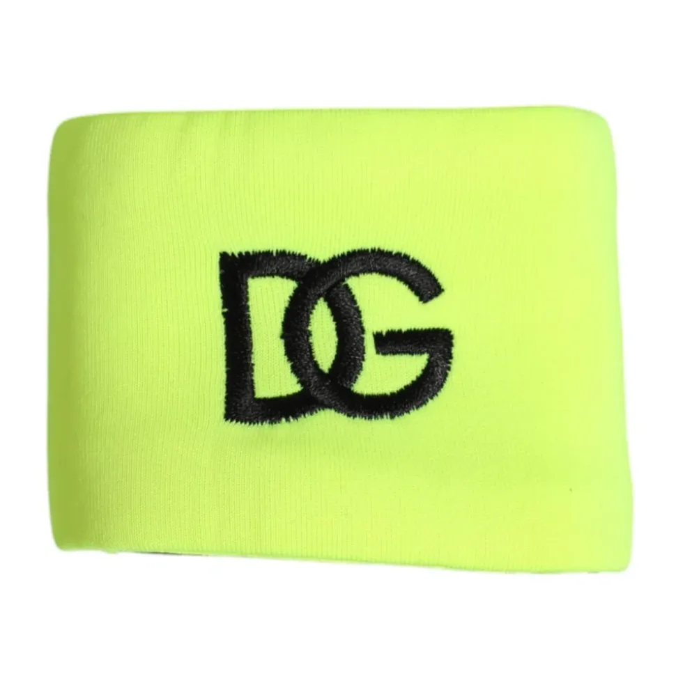 Muñequera de seda con logo DG