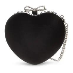 Multi Crystal Heart Clutch