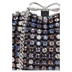 Multi Crystal Heart Clutch