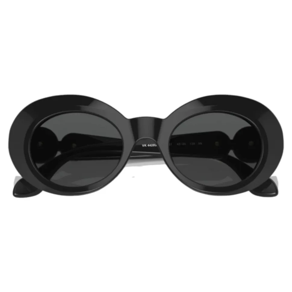 Niña Gafas Sol Ovaladas Negro Brillante