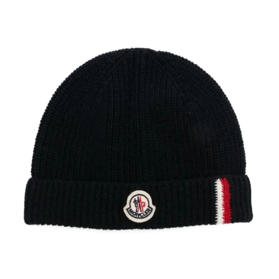 Niños Gorro Azul con Logo