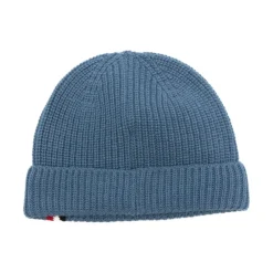 Niños Gorro Lana Azul Logo