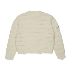 Niños Suéter con Logo Beige