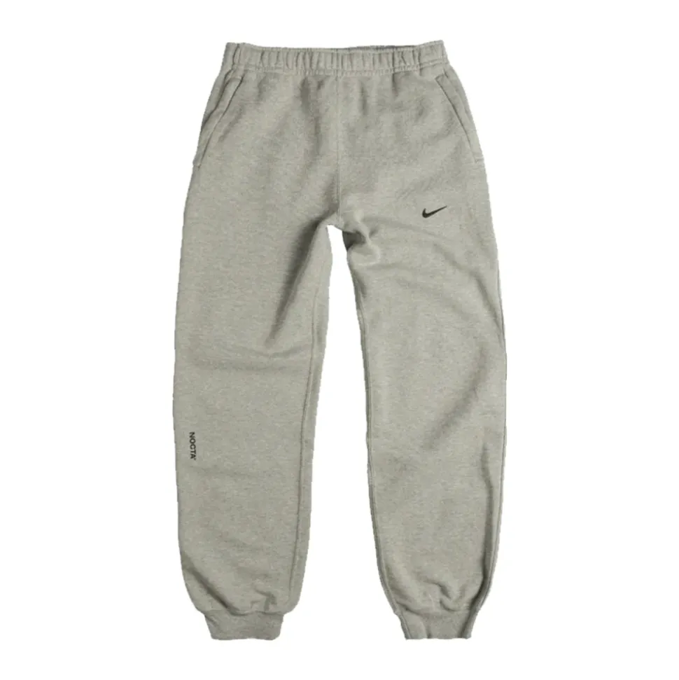 NOCTA Open-Hem Pantalones de Felpa Gris
