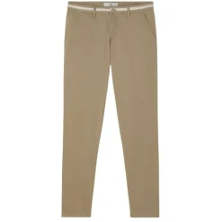 Pantalón Chino Beige Contraste Slim Fit