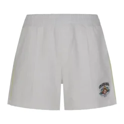 Pantalón Corto de Rizo con Monograma