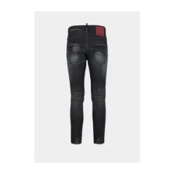 Pantalón vaquero Skater desgastado