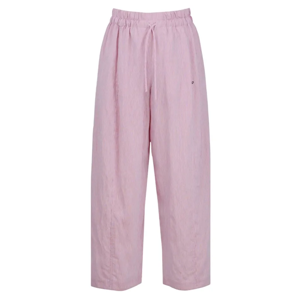 Pantalone a righe con coulisse