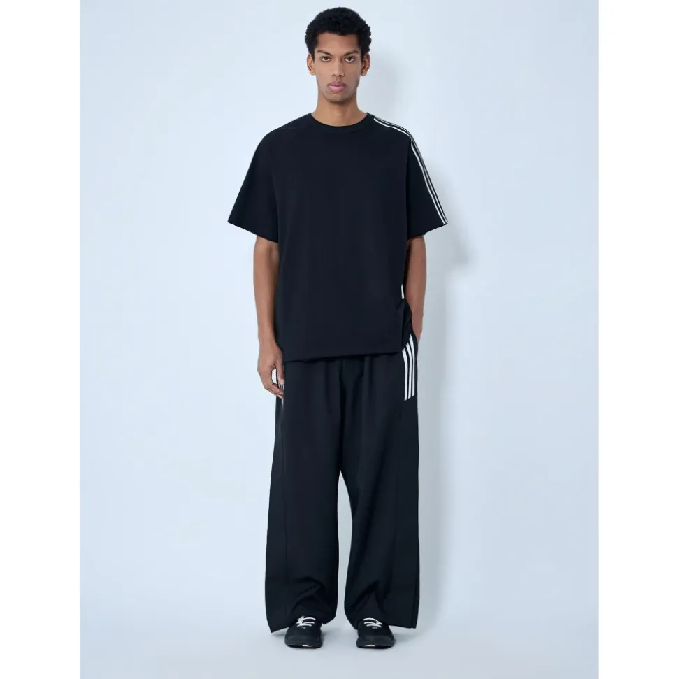Pantalones Anchos con Cordón