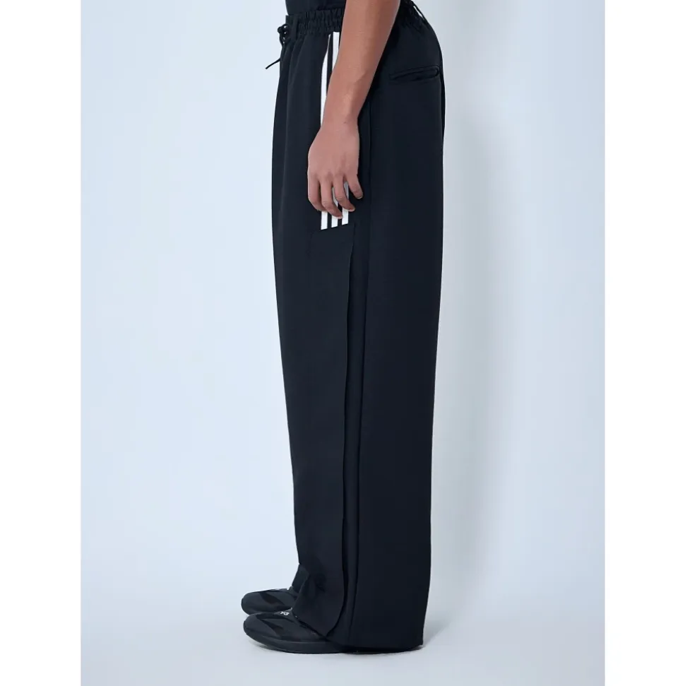 Pantalones Anchos con Cordón