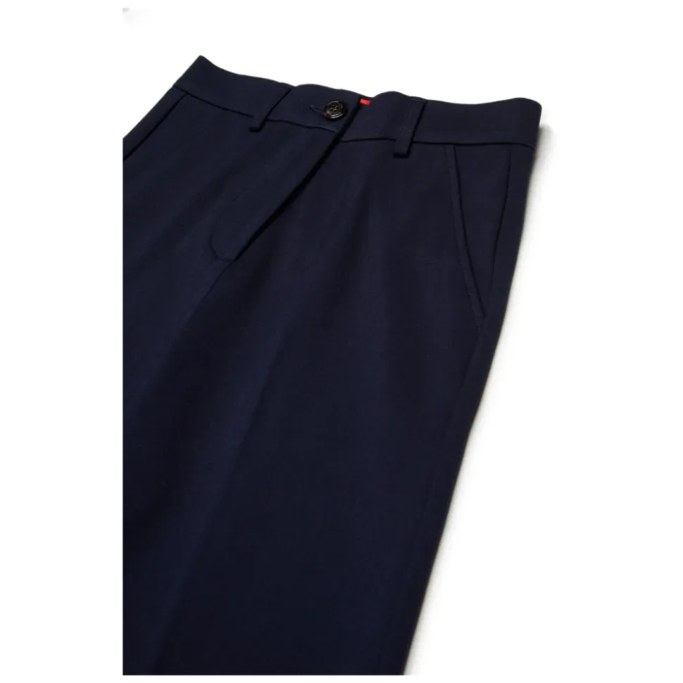 Pantalones Anchos Cropped