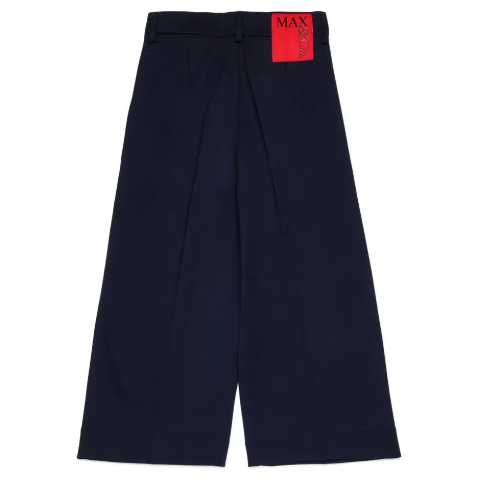 Pantalones Anchos Cropped