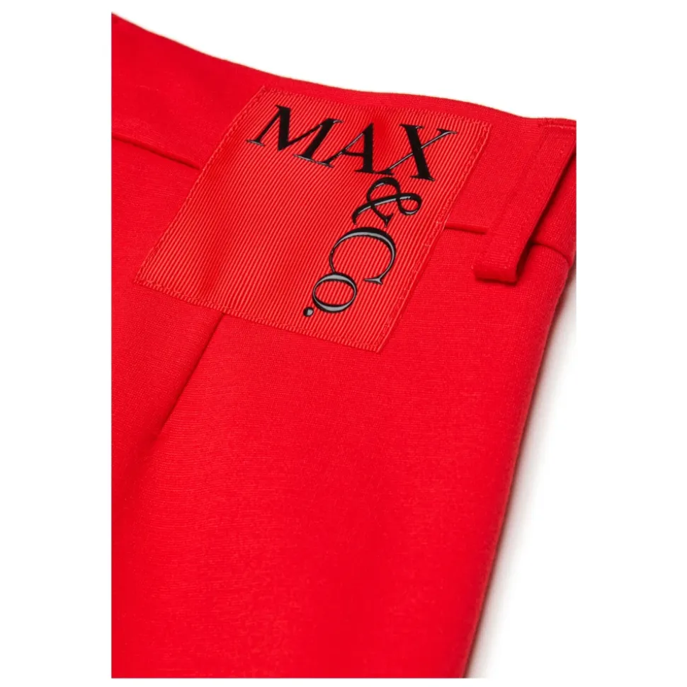 Pantalones Anchos Cropped