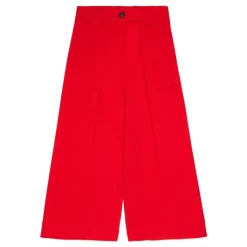 Pantalones Anchos Cropped