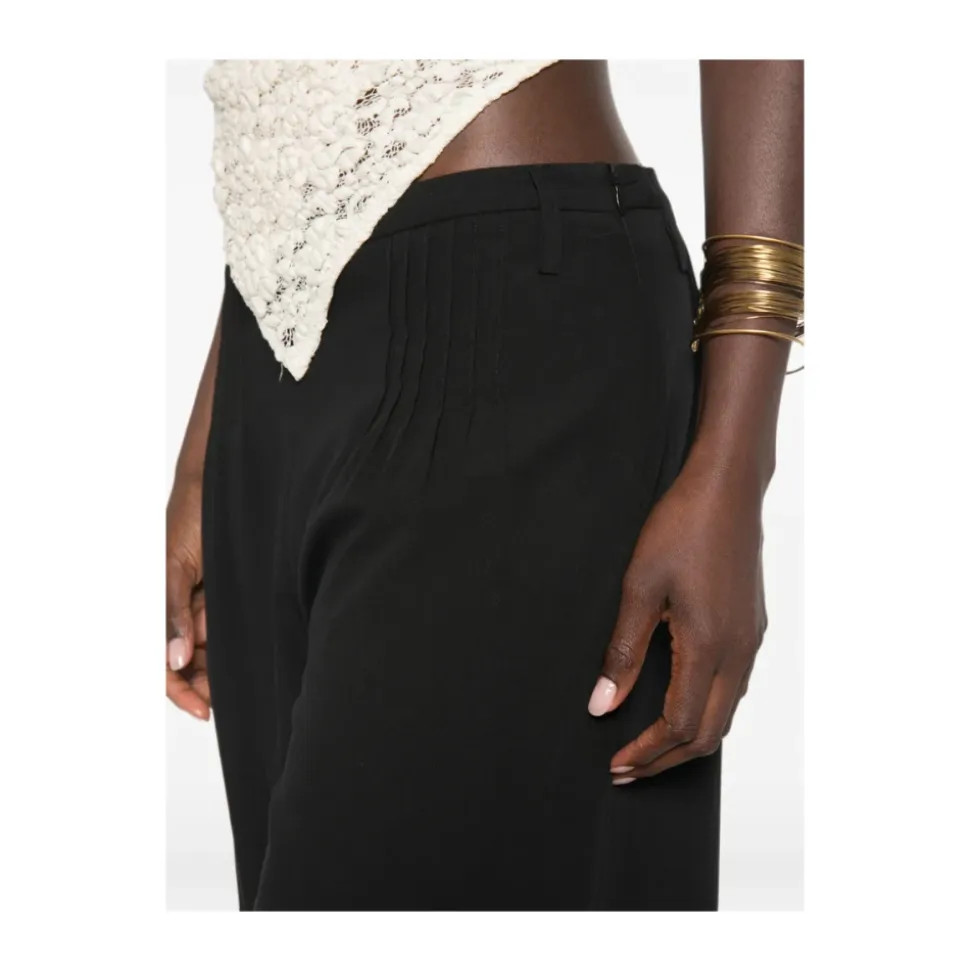Pantalones Anchos de Pinzas