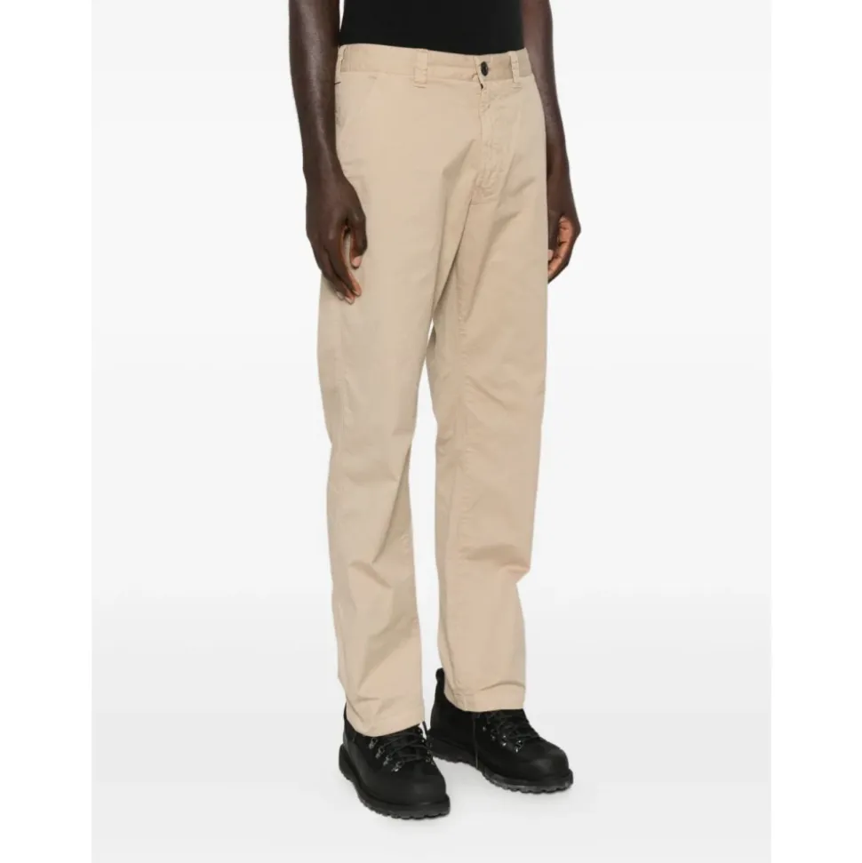 Pantalones Beige Bolsillos