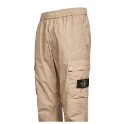 Pantalones Cargo de Lona de Algodón