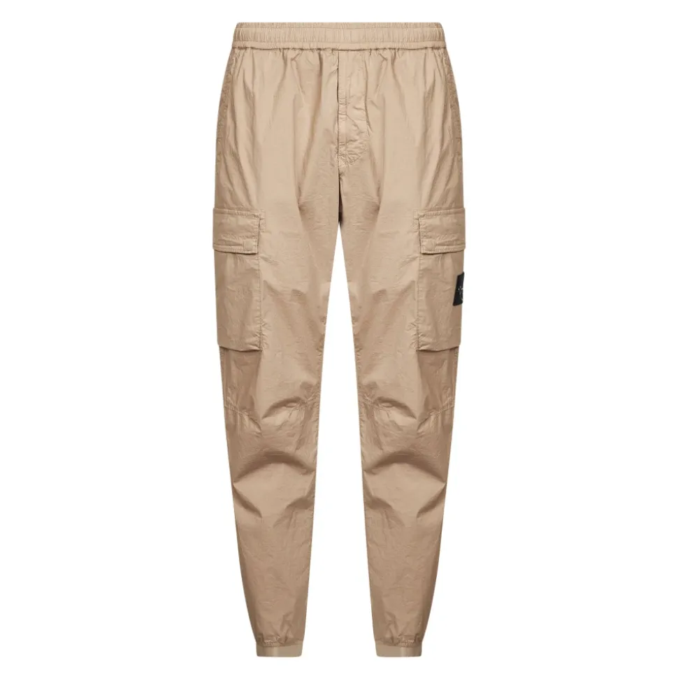 Pantalones Cargo de Lona de Algodón
