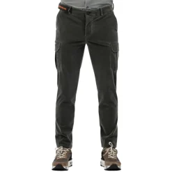Pantalones cargo de terciopelo para hombre