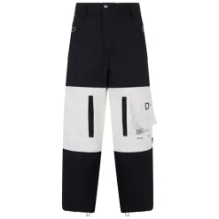 Pantalones Casuales con Contraste