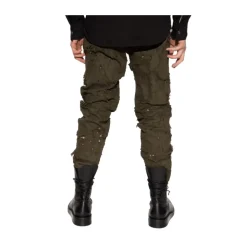 Pantalones Casuales de Algodón