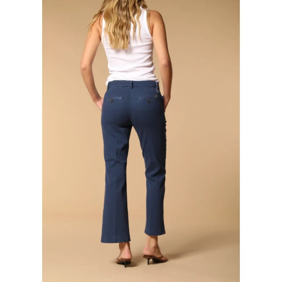 Pantalones Chinos Trompeta Azul Slim Fit