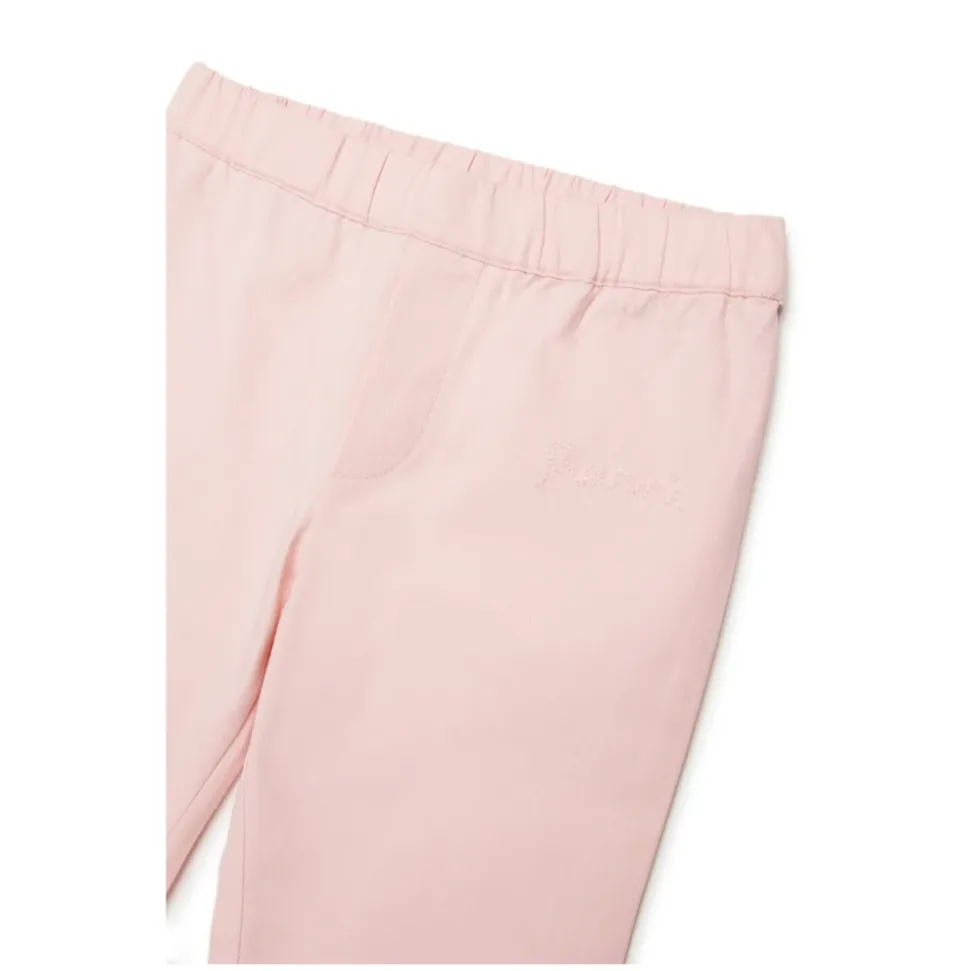 Pantalones con Volantes en el Bajo