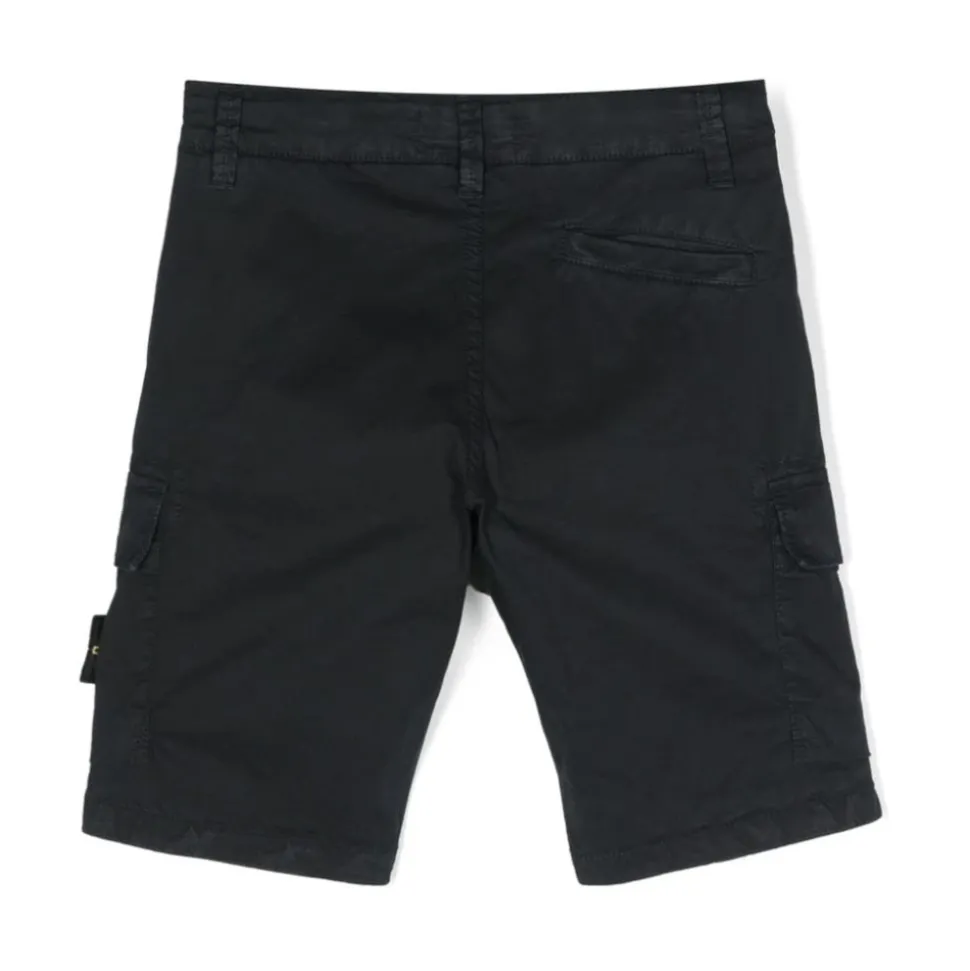 Pantalones Cortos Cargo con Parche de Brújula