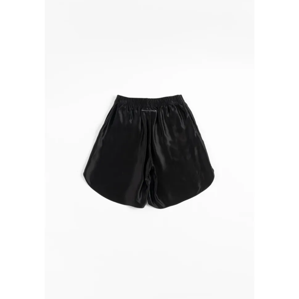 Pantalones Cortos con Logo Bordado