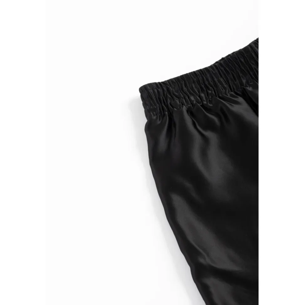 Pantalones Cortos con Logo Bordado