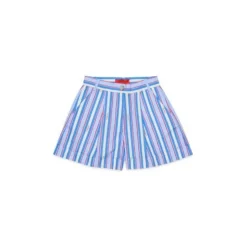 Pantalones Cortos con Logotipo a Rayas