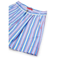 Pantalones Cortos con Logotipo a Rayas