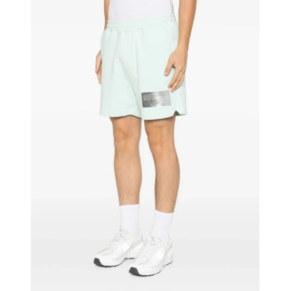 Pantalones cortos con parche de logo