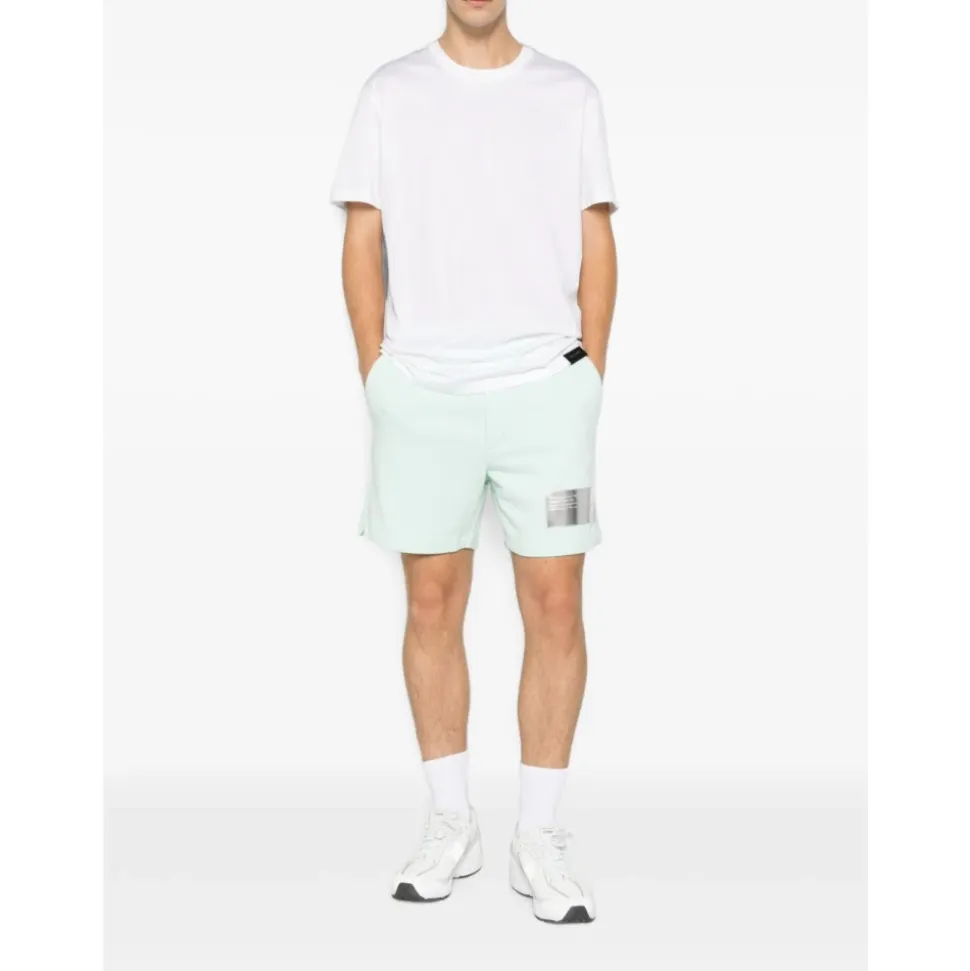 Pantalones cortos con parche de logo