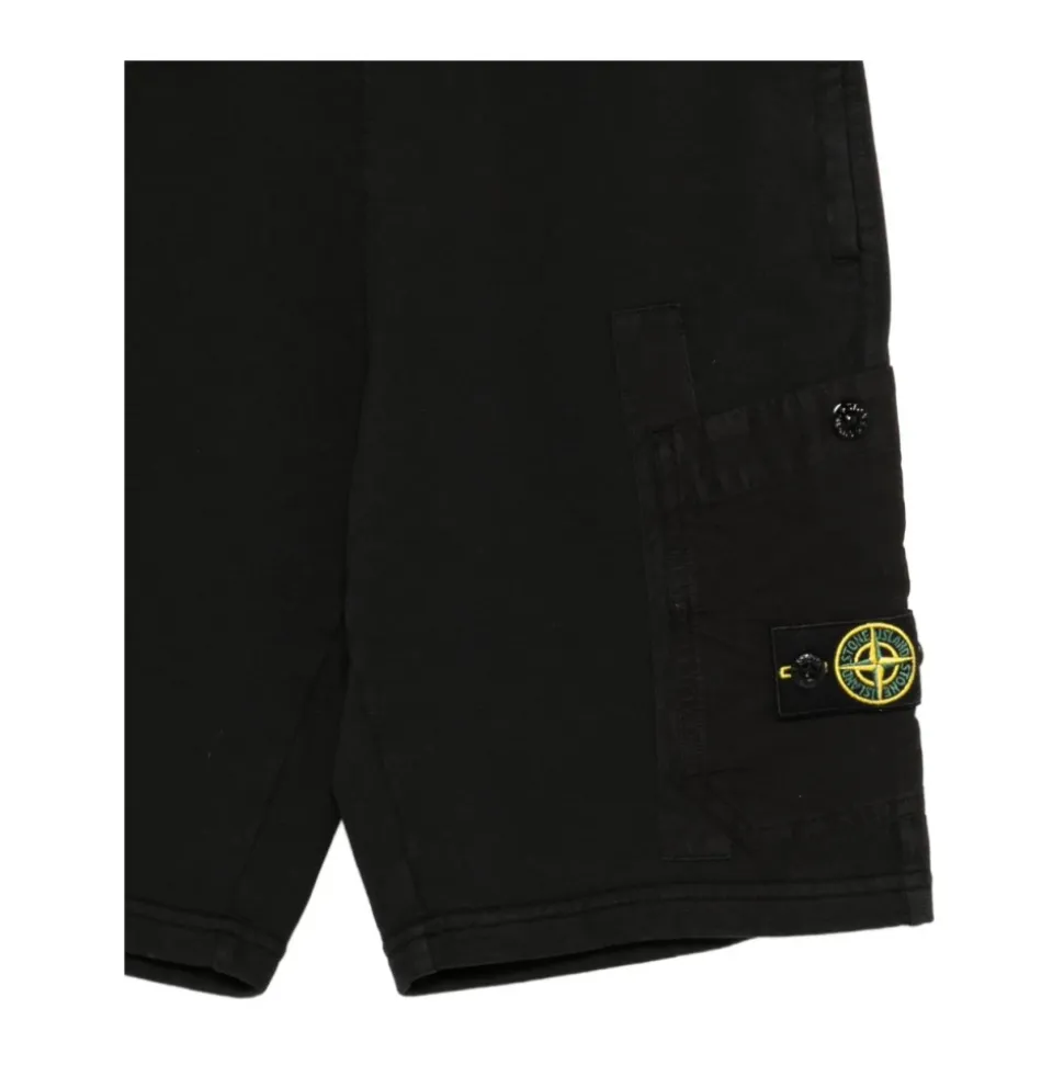 Pantalones Cortos con Parche del Logo