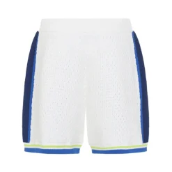 Pantalones Cortos con Ribete de Rayas