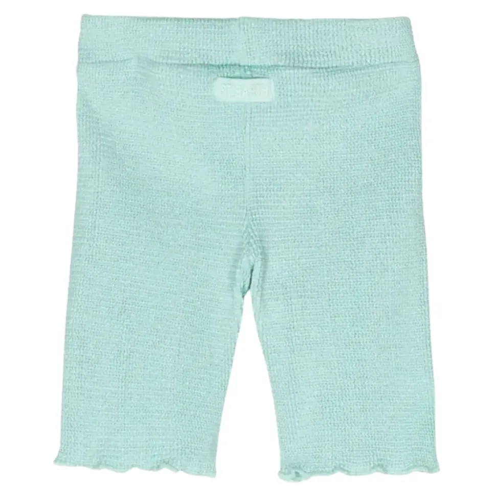 Pantalones cortos de ciclismo verdes para niños
