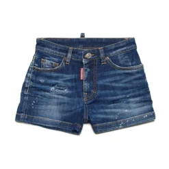 Pantalones Cortos de Denim