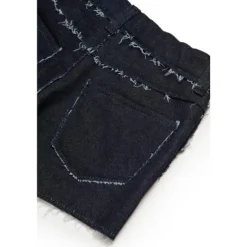 Pantalones Cortos de Denim Deshilachados