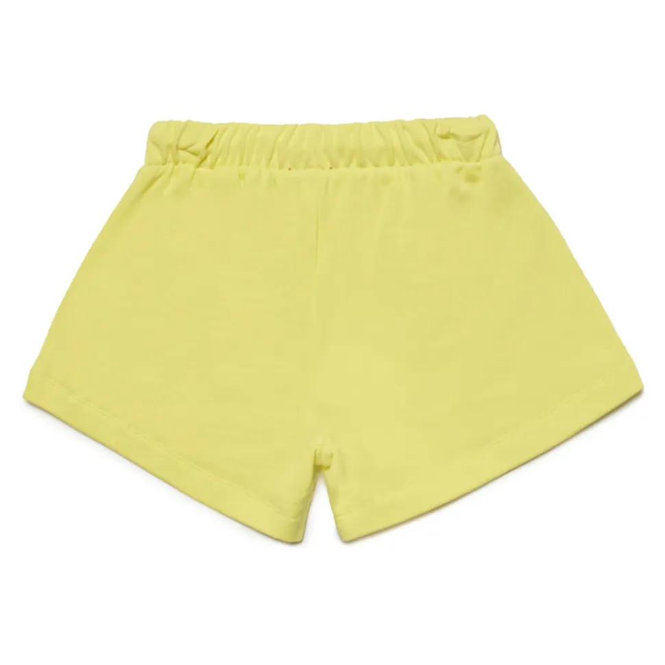 Pantalones Cortos de Felpa con Estampado Puffy
