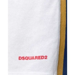 Pantalones Cortos de Gimnasio con Raya Lateral y Logo