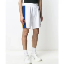 Pantalones Cortos de Gimnasio con Raya Lateral y Logo