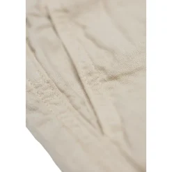 Pantalones Cortos de Lino con Parche del Logotipo