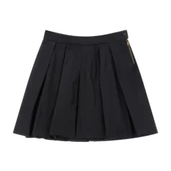 Pantalones Cortos de Tafetán Plisado